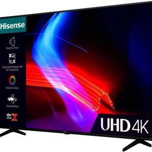 Hisense 65 Inch 4K UHD Smart Television 65A62NS Black