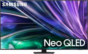 Samsung 65 Inch Neo QLED TV, QN85D, 4K, Mini LED, Quantum Matrix Technology, 4K AI Upscaling, Samsung TV Plus, Tizen Smart TV, QA65QN85DBUXZN (2024 - UAE Version)