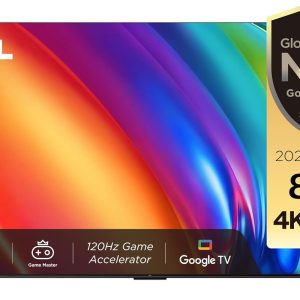 TCL 85 Inch 4K LED HDR Ultra HD Smart TV Google TV with 120Hz Game Accelerator Dolby Vision & Atmos HDR 10 Built-In Chromecast Assistant 60HZ MEMC 85P745 - (2023 Model)