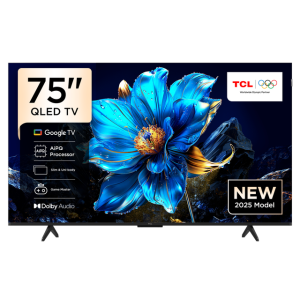 TCL 75 Inch P7K QLED TV | 4K Google TV | AiPQ Processor | Dolby Vision | HVA Panel | HLG, HDR10+, Ai Clarity, Color, HDR | Dolby Atmos | DTS Virtual:X | Miracast | Game Master, Game Bar, Game Picture Mode - 2025 Model