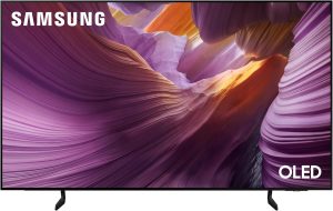 Samsung 55″ OLED 4K Smart TV QA55S85FAEXZN – NQ4 AI Gen2 Processor, Vision AI, OLED HDR, Slim Design, Smart Streaming