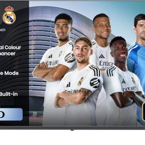 Hisense 43‑Inch Full HD Smart TV (Model 43A4Q) – VIDAA OS with Netflix, YouTube & Prime Video, Natural Colour Enhancer, Dolby Digital Sound, Game Mode, Best TV for Bedroom/Living Room/Small Spaces