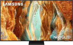 Samsung 65 Inch Neo QLED TV, QN70F, 4K, Mini LED, NQ4 AI Gen2 Processor, Quantum Matrix Technology Slim, Motion Xcelerator 144Hz, Samsung Vision AI Smart TV, QA65QN70FAUXZN (2025 - UAE Version)
