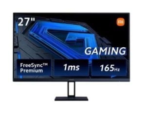 27 Inch G27i Gaming Monitor Fast IPS Narrow bezel, 1ms GTG 165hz, FreeSync, 99% sRGB color, 178 viewing angle, Blue light filter (eye protection), Tilt (Forward/Backward), DP port ×1, HDMI 2.0 port ×1, Audio port ×1, DC IN cable port ×1 Black