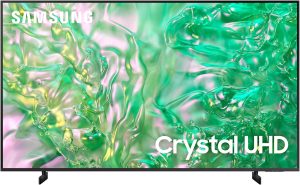 Samsung 75-Inch Crystal UHD Smart TV (UA75DU8000UXZN – DU8000, 2024) | 4K UHD | Dynamic Crystal Color | 4K Upscaling | Tizen OS | AirSlim Design | Titan Gray