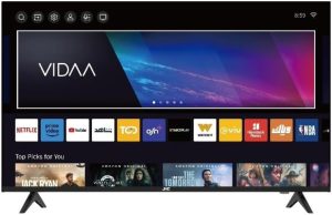 JVC LT-43N7115V 43-Inch 4K UHD Smart LED TV (2025) – VIDAA OS, Dolby Audio, Voice Air Mouse, Bluetooth  Short Pr