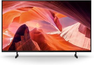 Sony KD-50X80L 50-Inch 4K UHD Smart Google TV (X80L Series) – HDR, Triluminos Pro, Dolby Audio