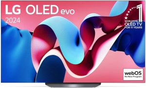 65 Inch OLED evo CS4 4K Smart TV with AI Magic Remote, Dolby Vision & webOS24 (2024 Model) – OLED65CS4VA Black