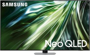 Samsung 85-Inch Neo QLED 4K Smart TV (QA85QN90DAUXZN – QN90D, 2024) | NQ4 AI Gen2 Processor | Quantum Matrix Technology | 4K AI Upscaling | Tizen OS | Carbon Silver