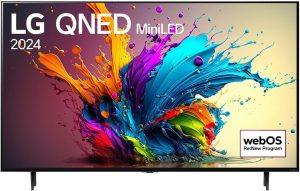 65-Inch QNED MiniLED QNED90T 4K Smart TV (2024 Model) – 65QNED90T Black