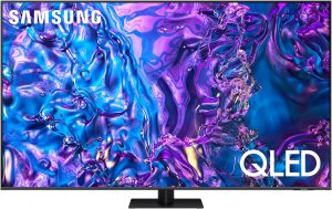 Samsung 65 Inch Q70D 4K QLED Smart TV, Quantum Dot, 100% Colour Volume, AI Upscaling, 120Hz, Tizen – 2024 UAE Version